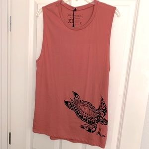 808 Womens Honu Tank Top NWT